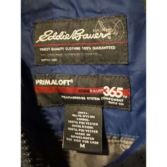 Eddie Bauer 365 Prima Loft Jacket In‎ Medium - Picture 1 of 4